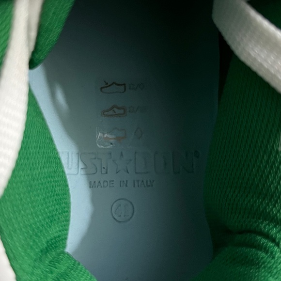 Just Don Basketball Courtside Low Top Sneakers - Made in Italy - EU 41/M8W9.5 - Picture 9 of 13